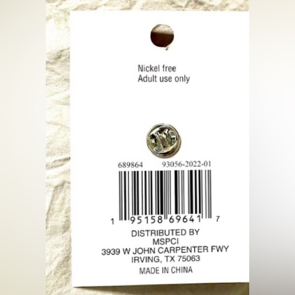 CELEBRATE IT festive USA/4th of July! flag pin and earrings set NWT - Picture 3 of 3